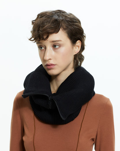 MLO Scaldacollo in maglia NERO