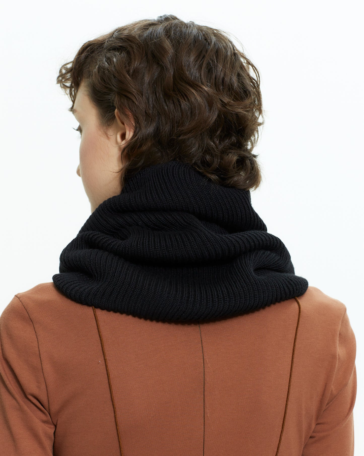 MLO Scaldacollo in maglia NERO