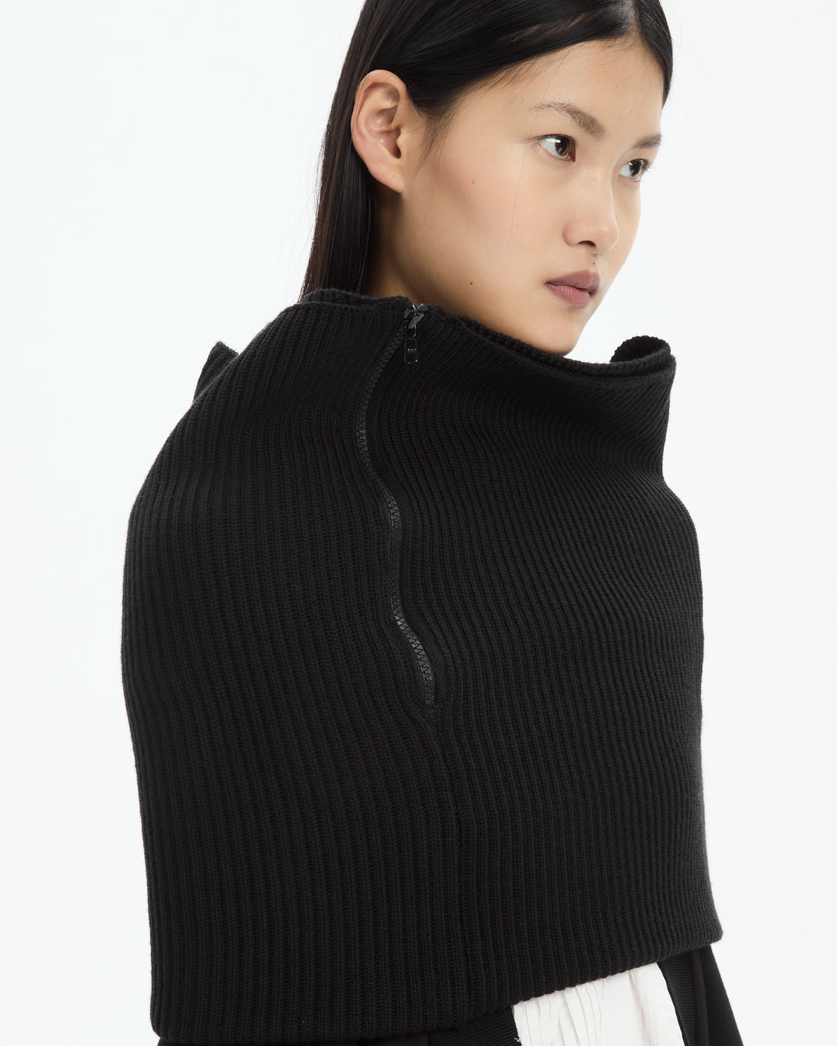 MLO Scaldacollo in maglia NERO
