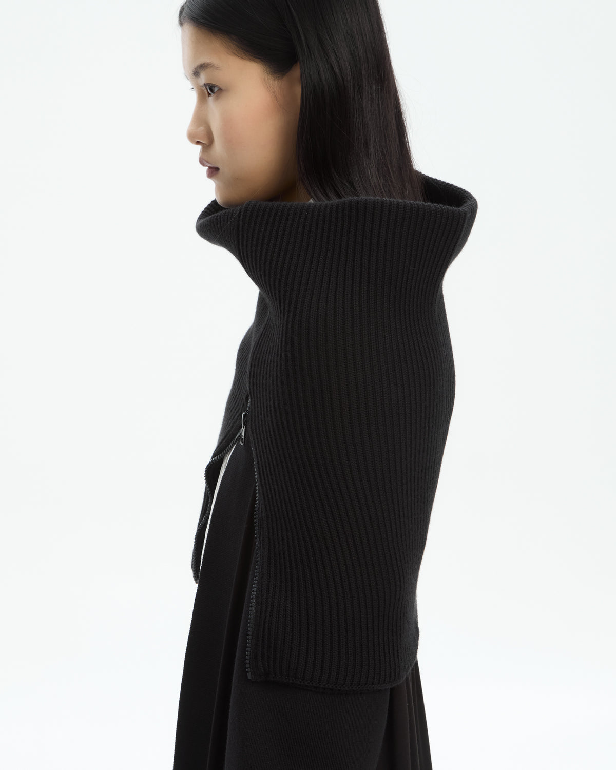 MLO Scaldacollo in maglia NERO