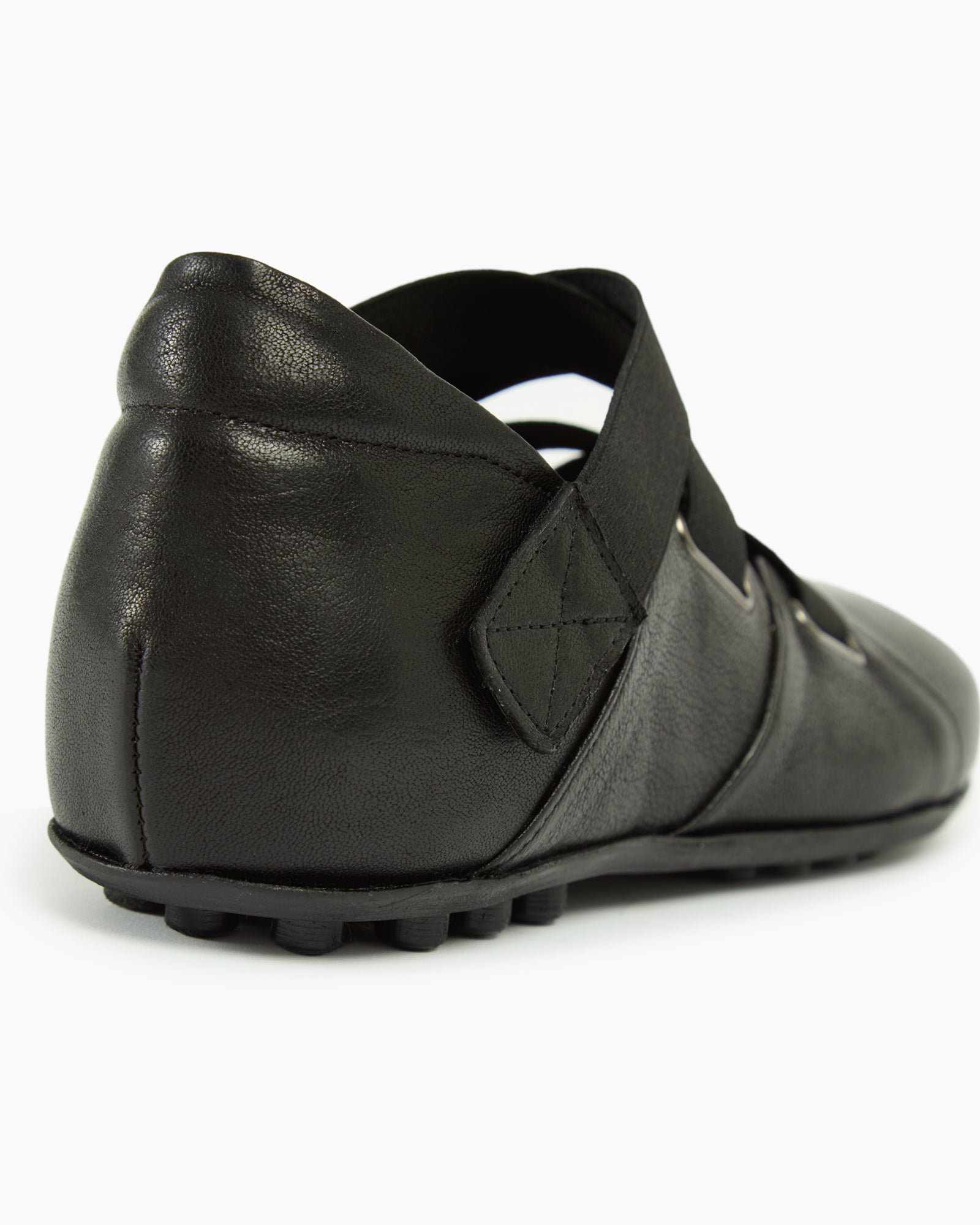 MLO Scarpa con fasce incrociate NERO