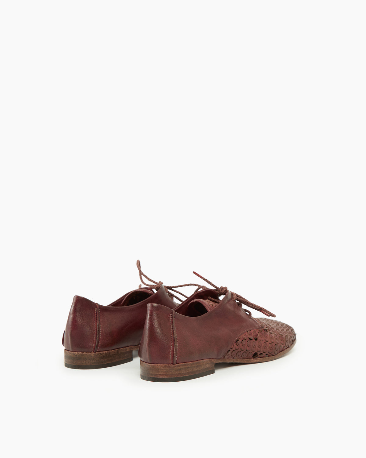 MLO Scarpa stringata materica