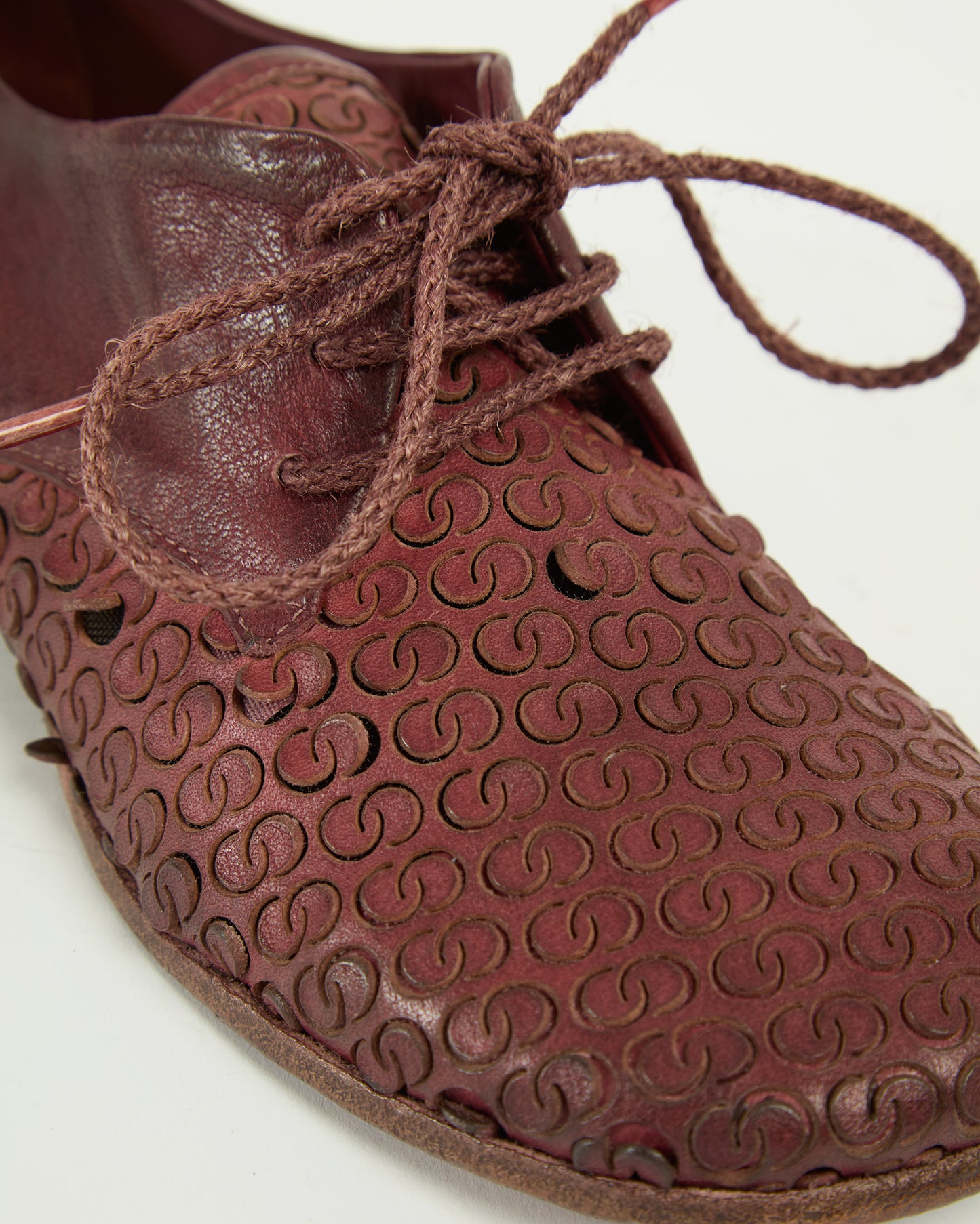 MLO Scarpa stringata materica