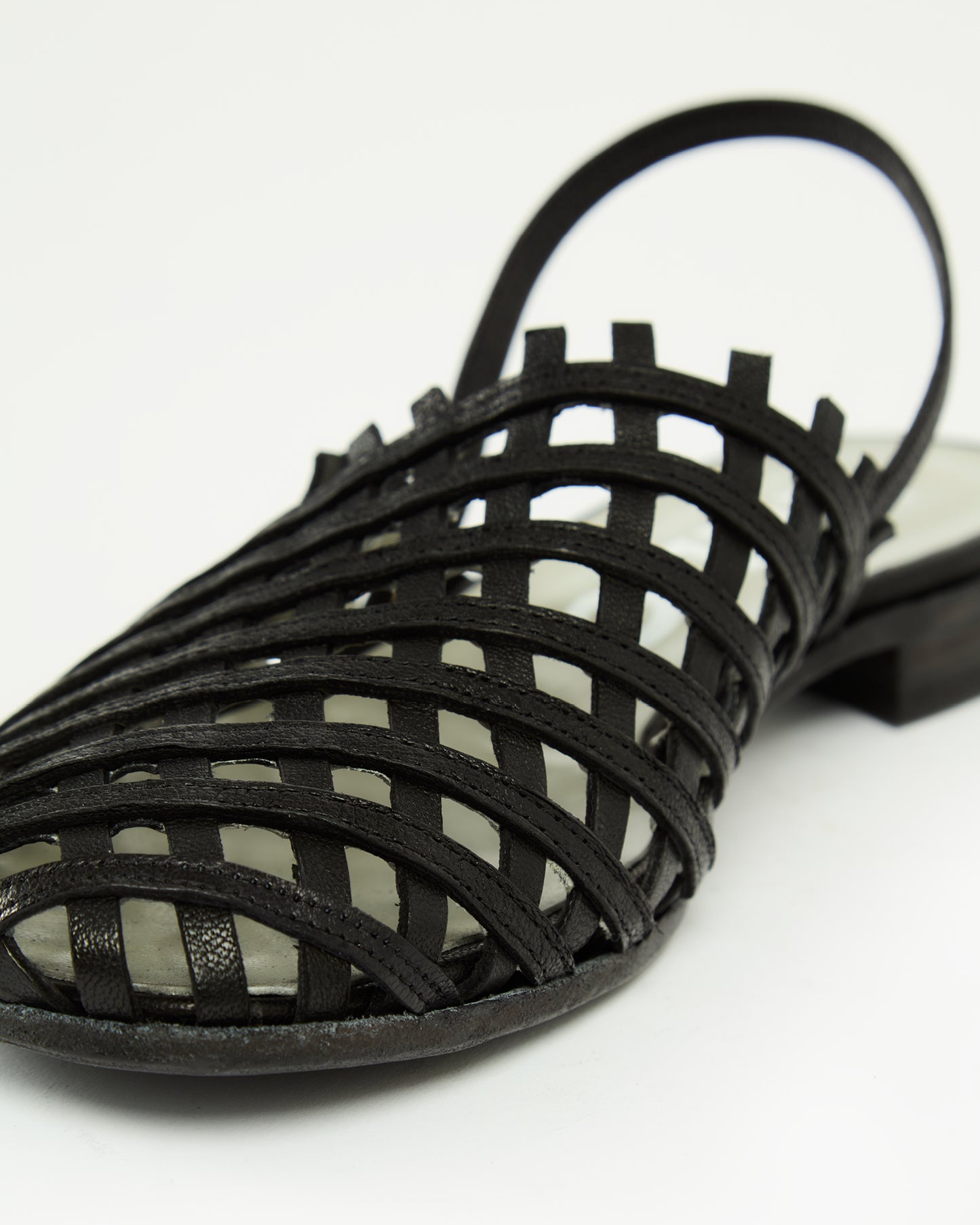 MLO Sandali intrecciati NERO