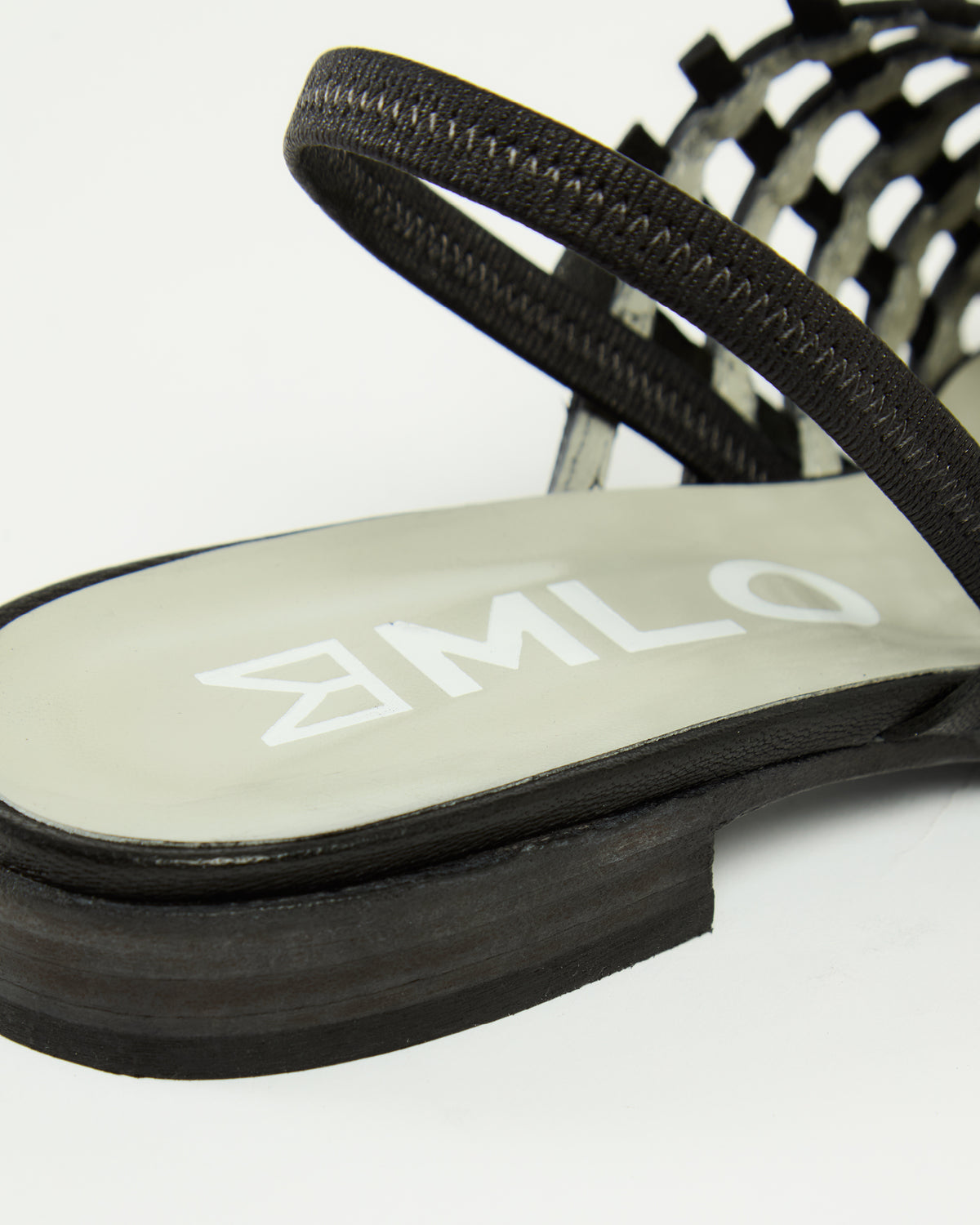 MLO Sandali intrecciati NERO