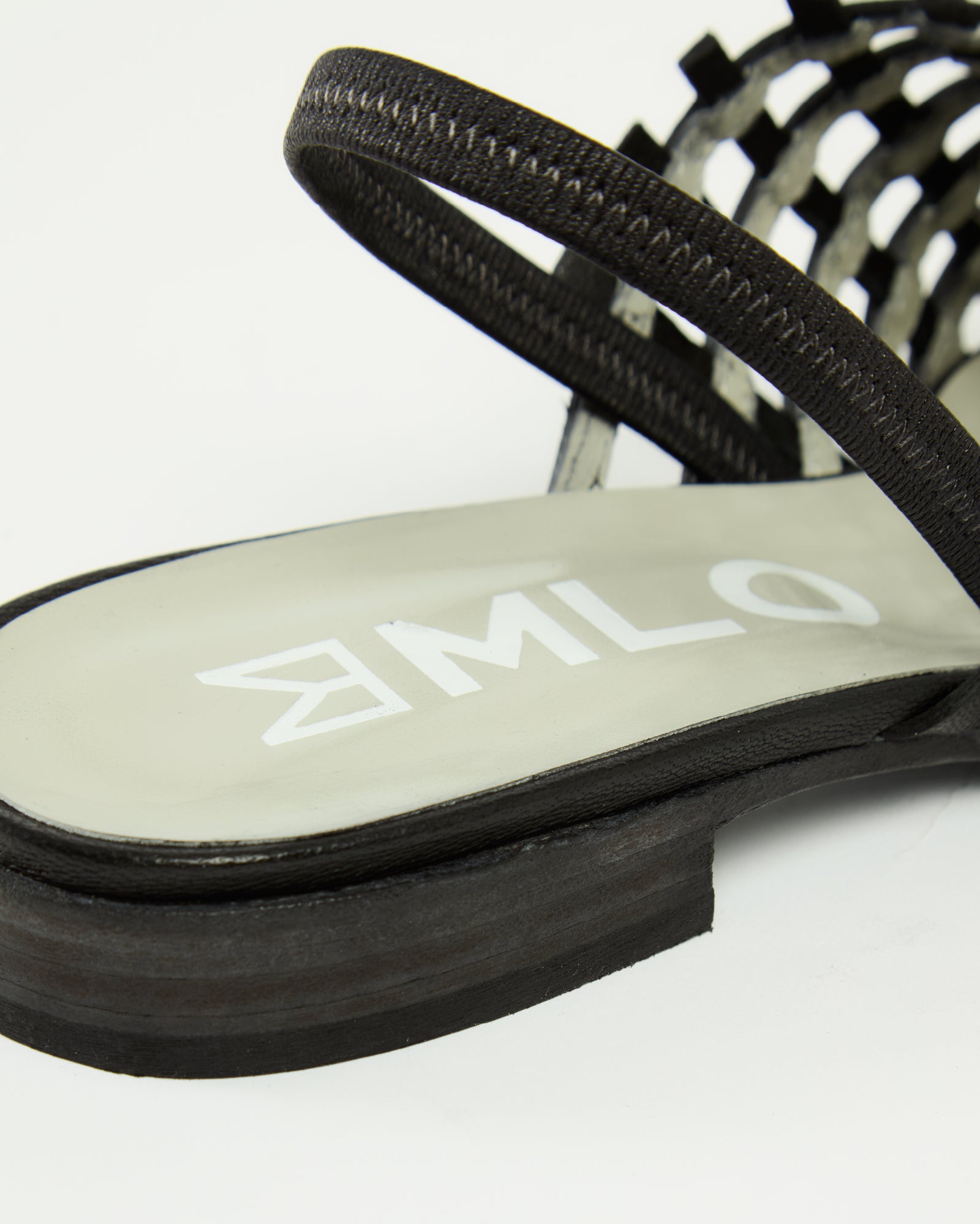 MLO Sandali intrecciati NERO