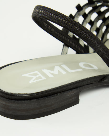 MLO Sandali intrecciati NERO