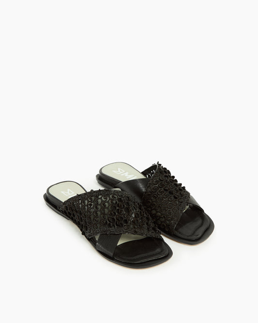 MLO Sandalo con fascia lavorata