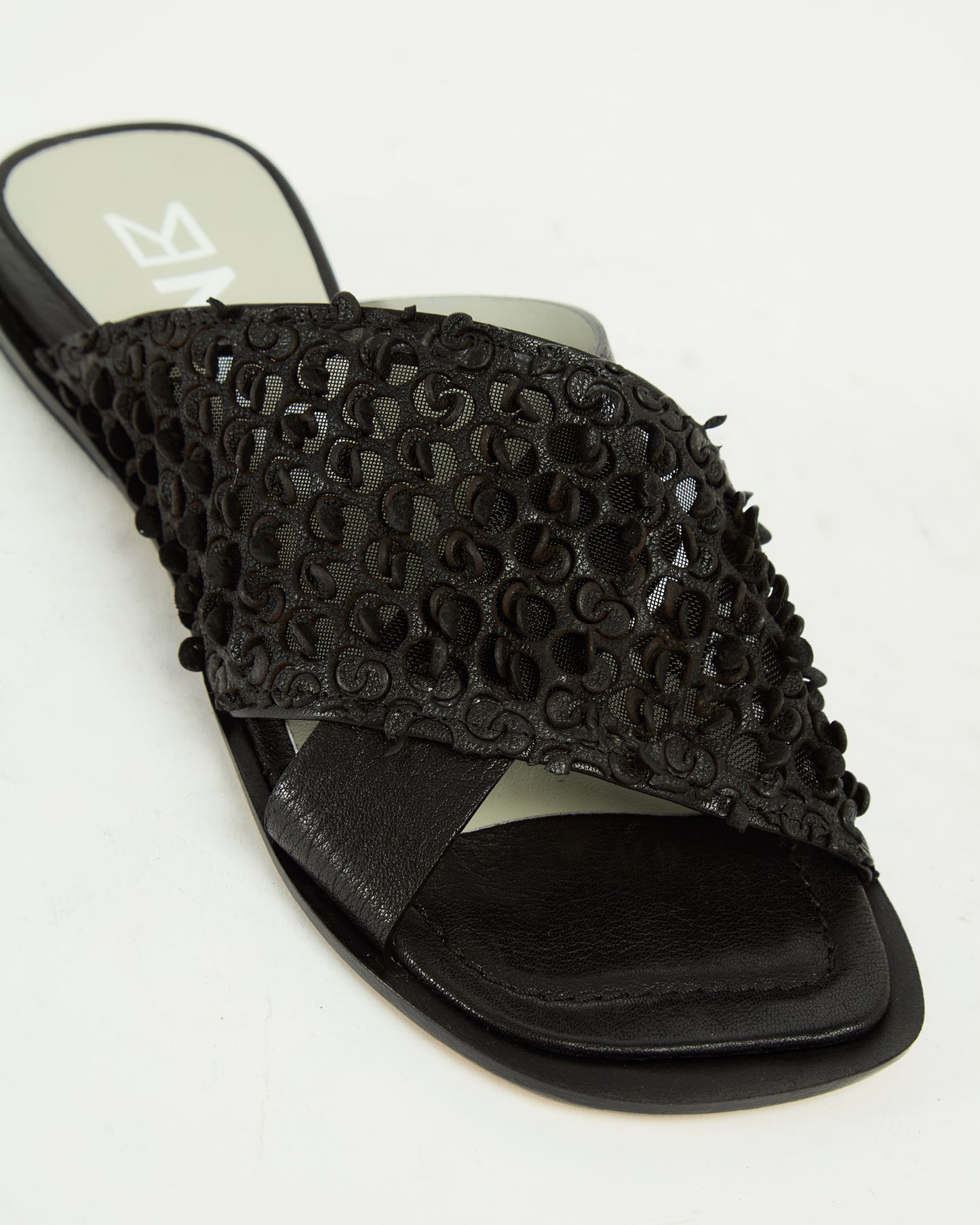 MLO Sandalo con fascia lavorata