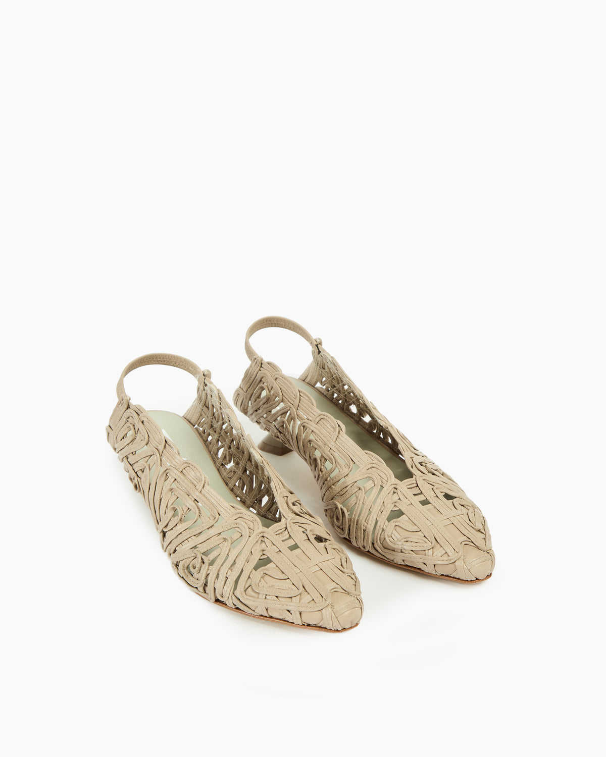 MLO Scarpa slingback GRIGIO