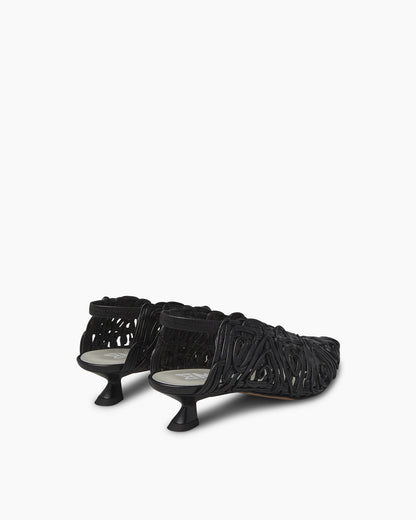MLO Scarpa slingback NERO