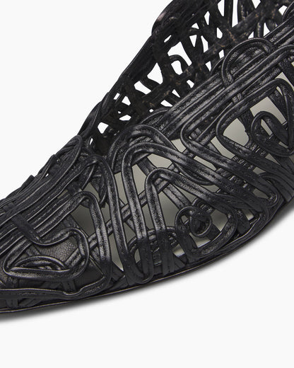 MLO Scarpa slingback NERO