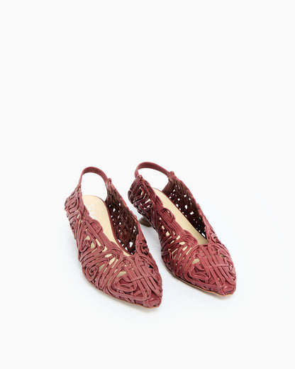 MLO Scarpa slingback BEIGE