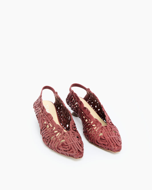 MLO Scarpa slingback BEIGE