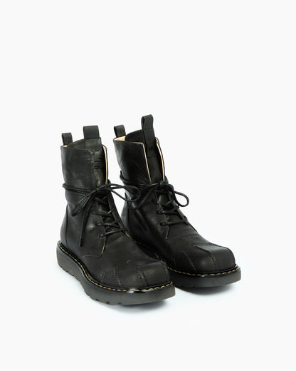 MLO Stivaletto stringato con lacci GRIGIO_