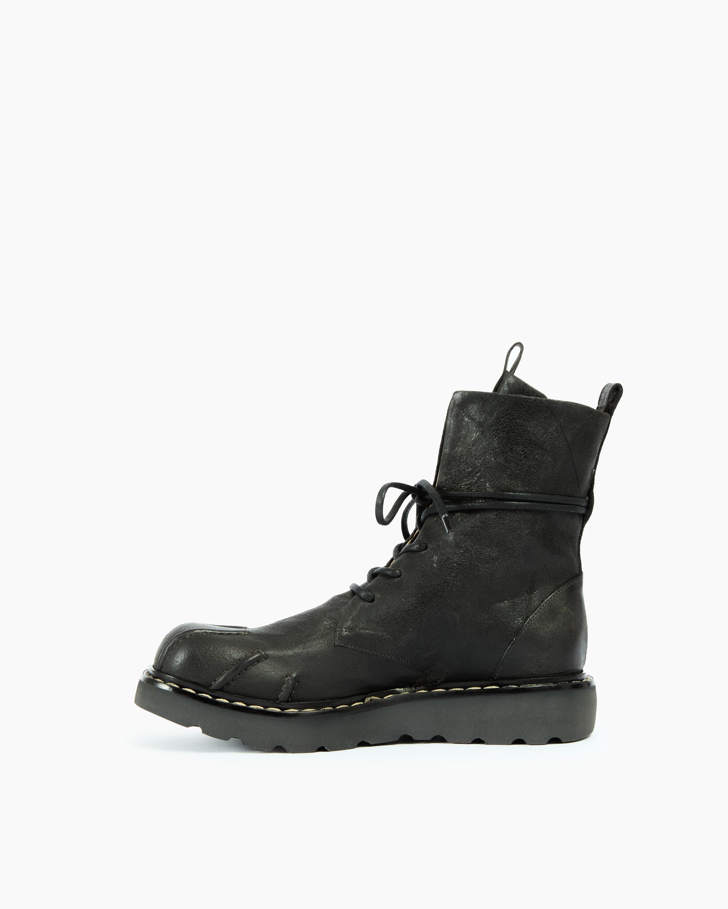 MLO Stivaletto stringato con lacci GRIGIO_