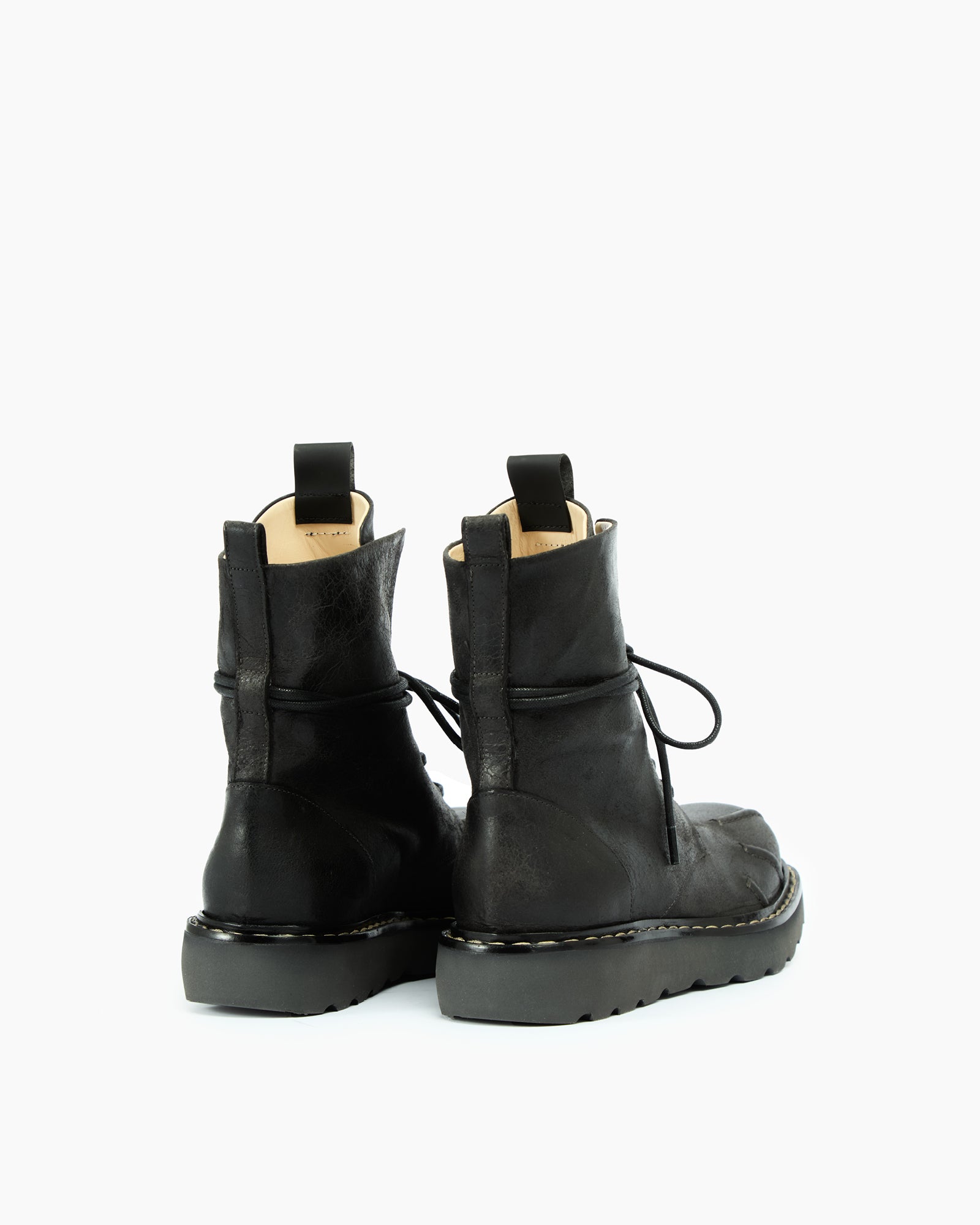 MLO Stivaletto stringato con lacci GRIGIO_