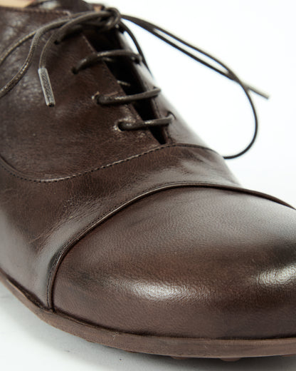 MLO Stivaletto stringato MARRONE