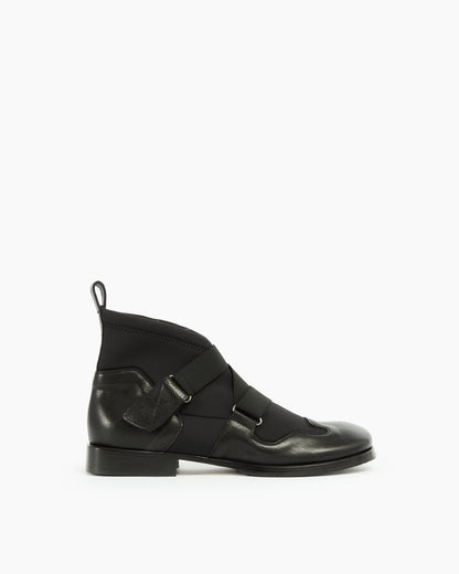 MLO Stivaletto con fasce elastiche NERO