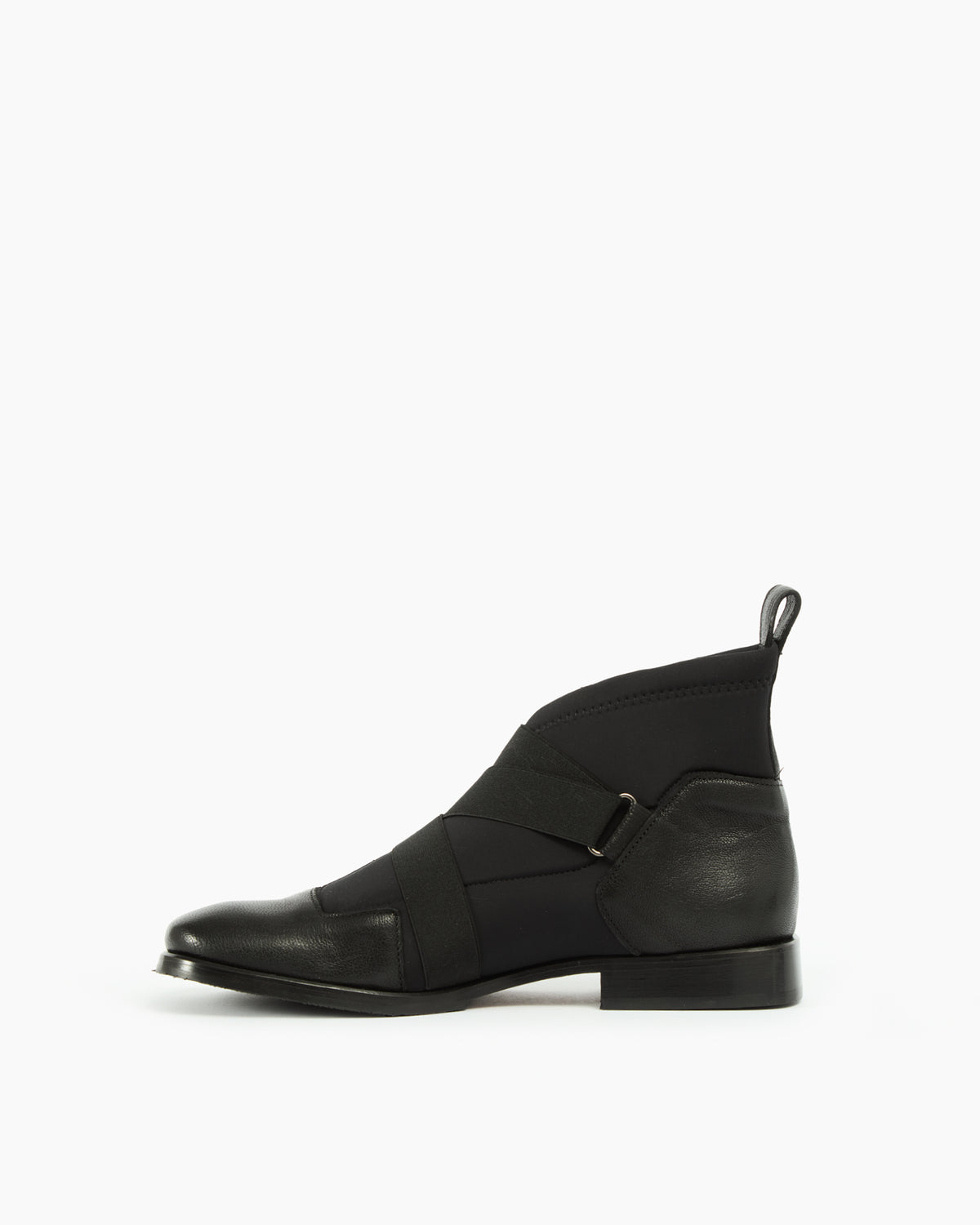 MLO Stivaletto con fasce elastiche NERO