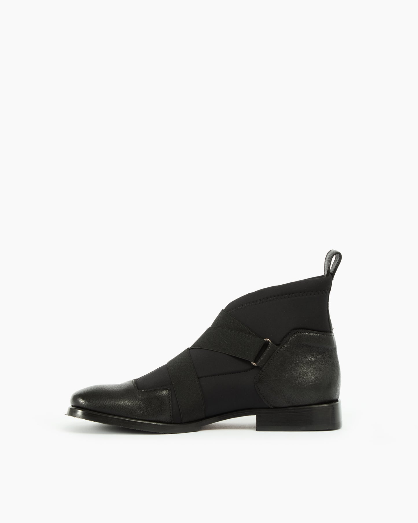 MLO Stivaletto con fasce elastiche NERO