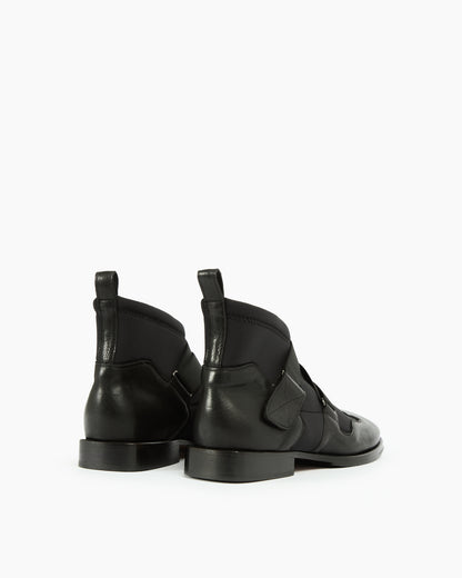 MLO Stivaletto con fasce elastiche NERO