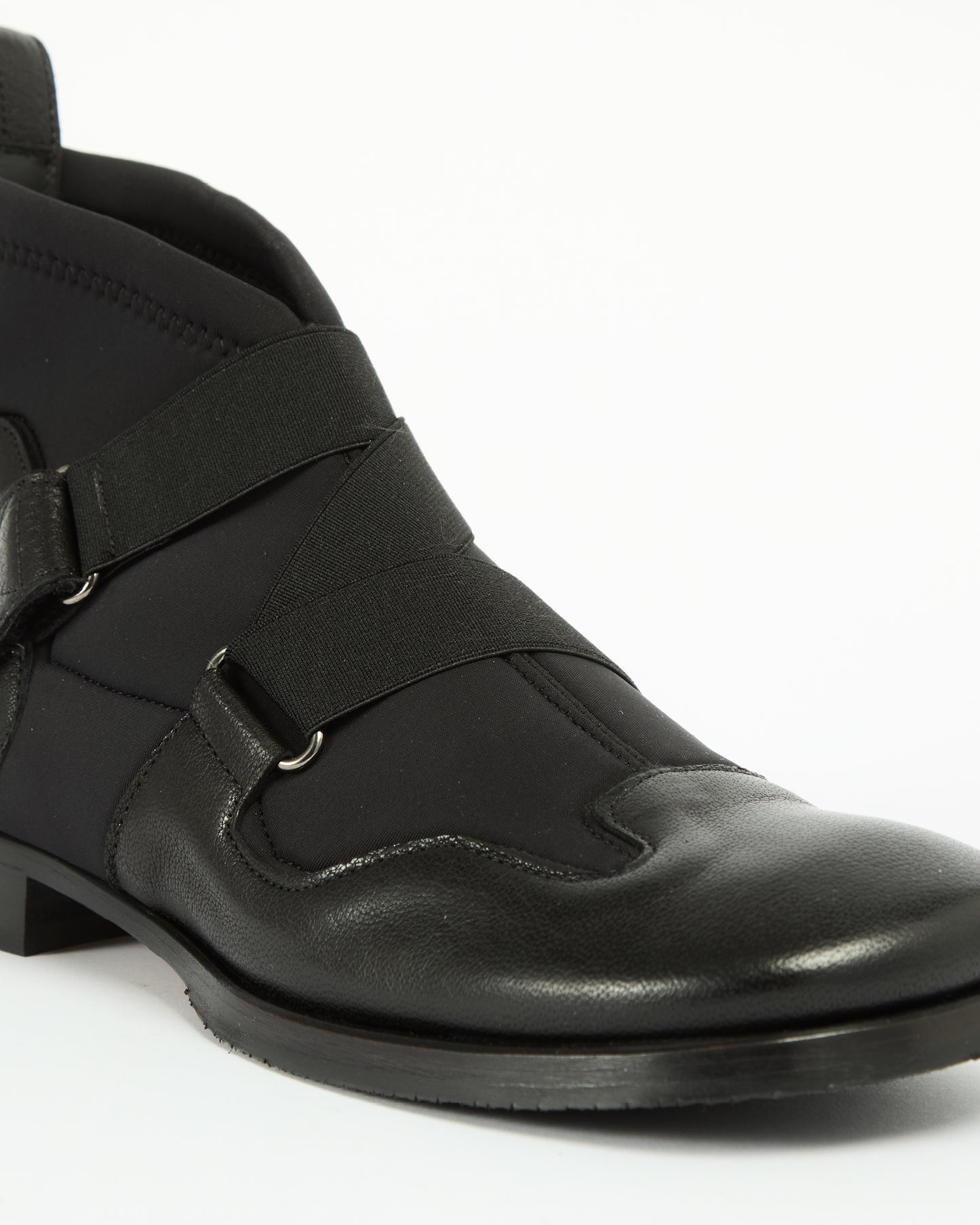 MLO Stivaletto con fasce elastiche NERO