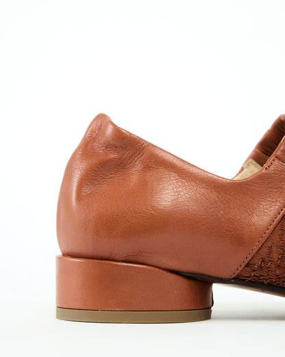 MLO Ballerina con cinturino MARRONE+MARRONE