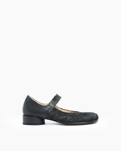 MLO Ballerina con cinturino NERO+NERO