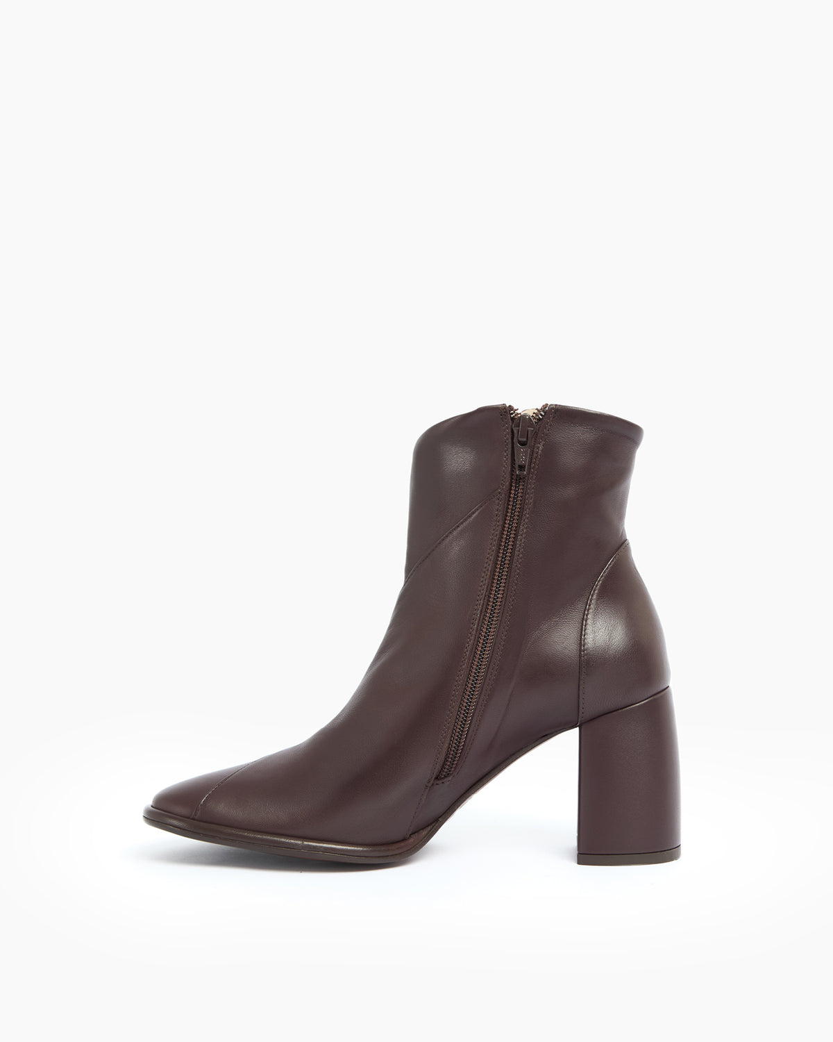 MLO Tronchetto con tacco VIOLA