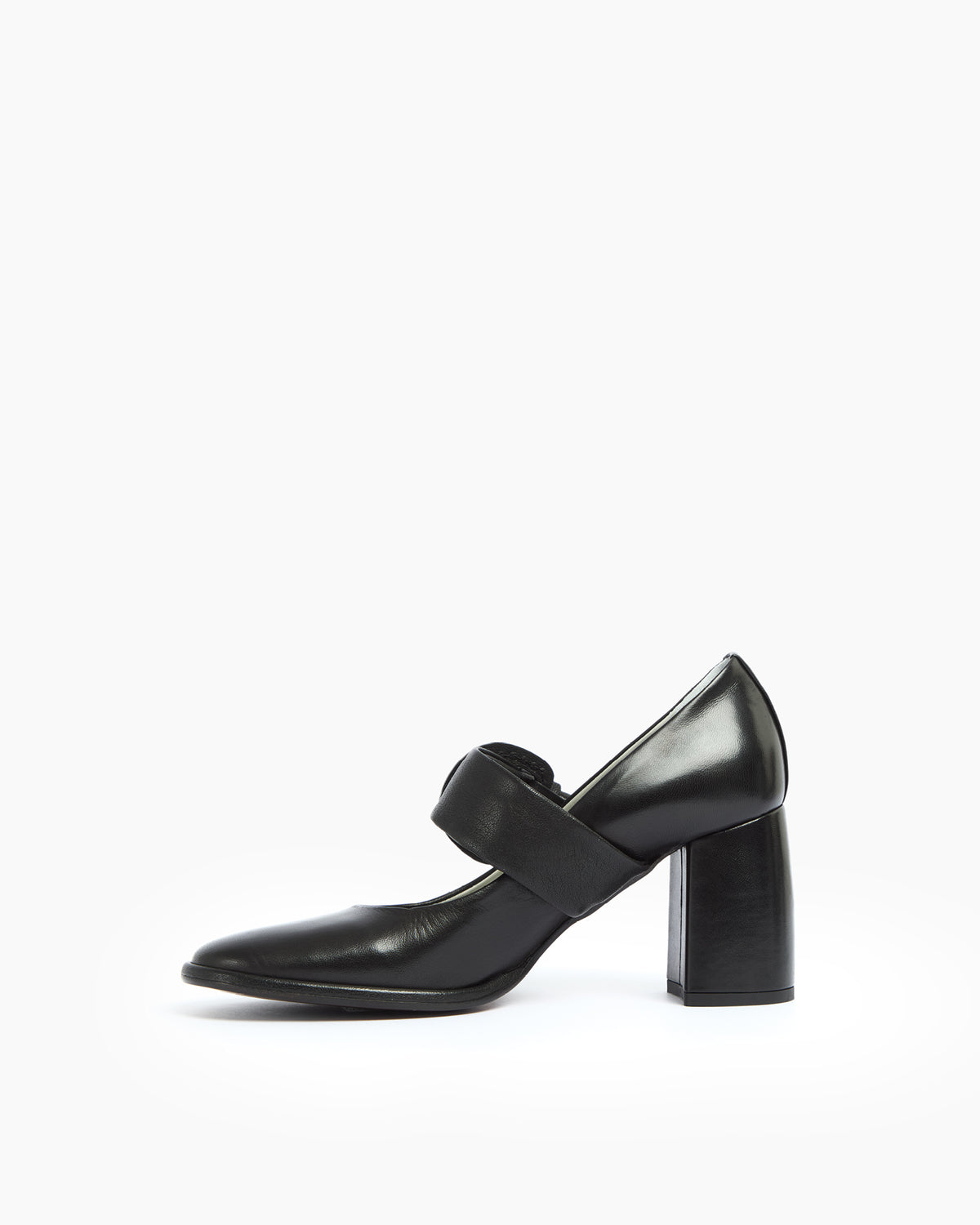 MLO Décolleté con cinturino NERO+NERO