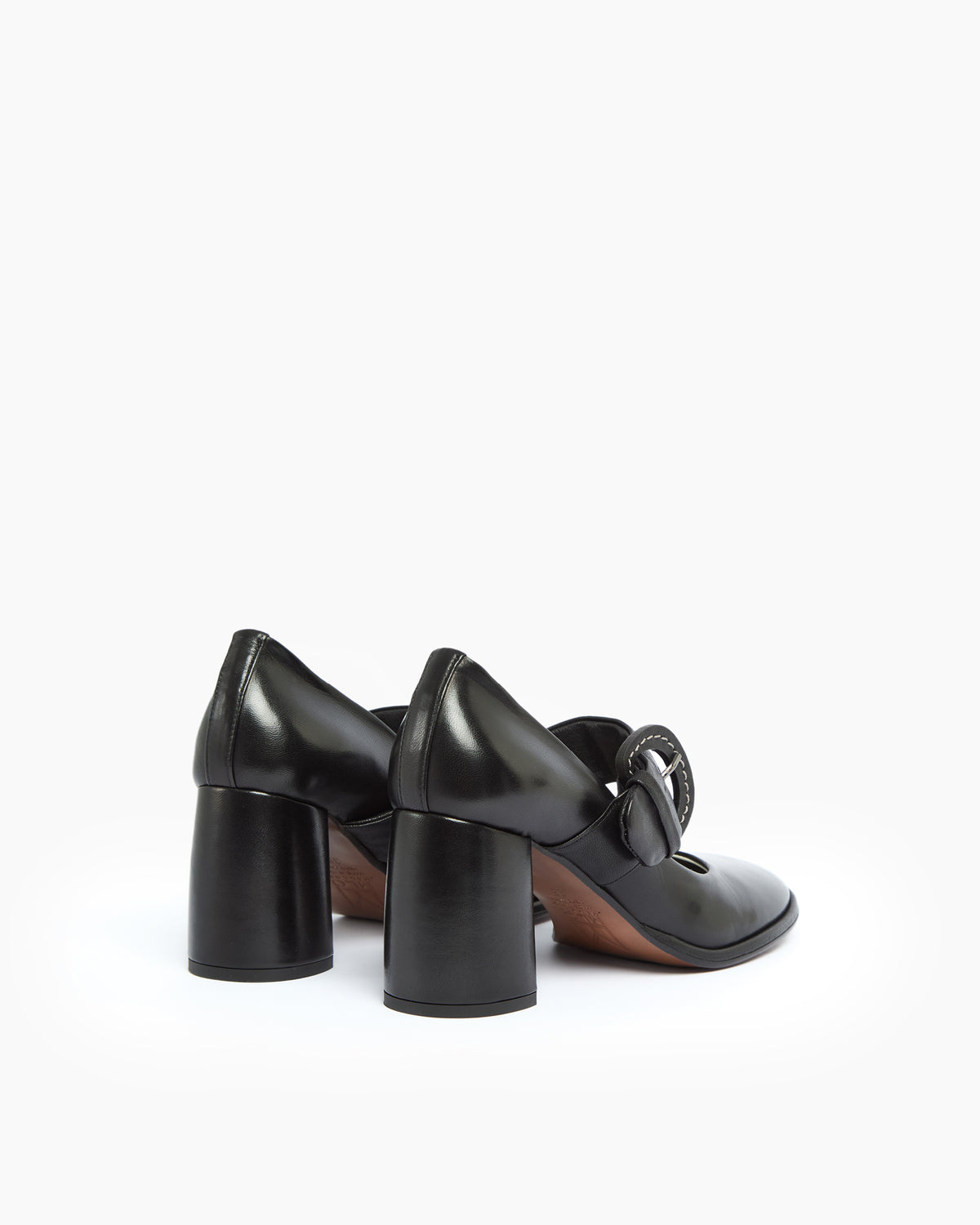 MLO Décolleté con cinturino NERO+NERO