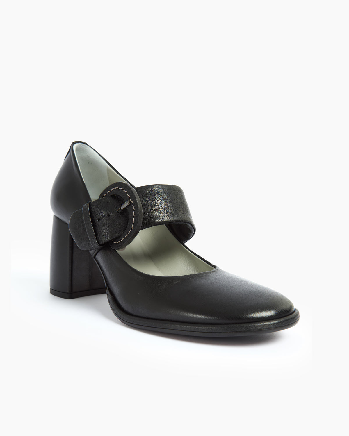 MLO Décolleté con cinturino NERO+NERO
