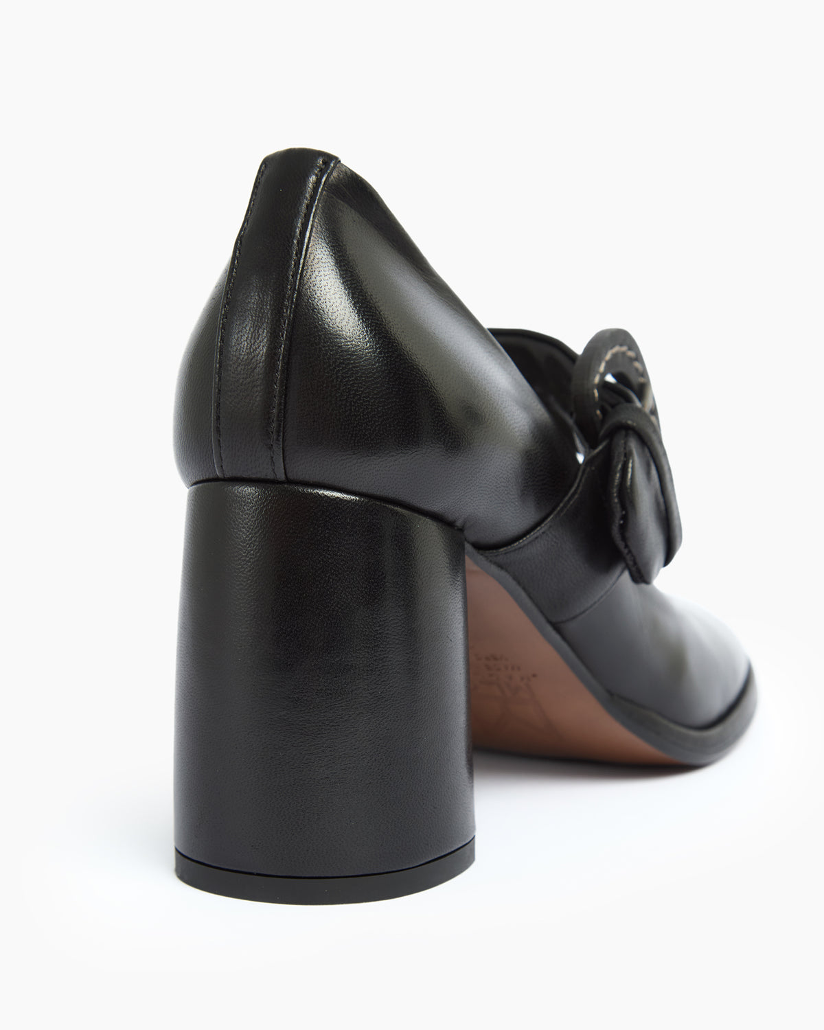 MLO Décolleté con cinturino NERO+NERO