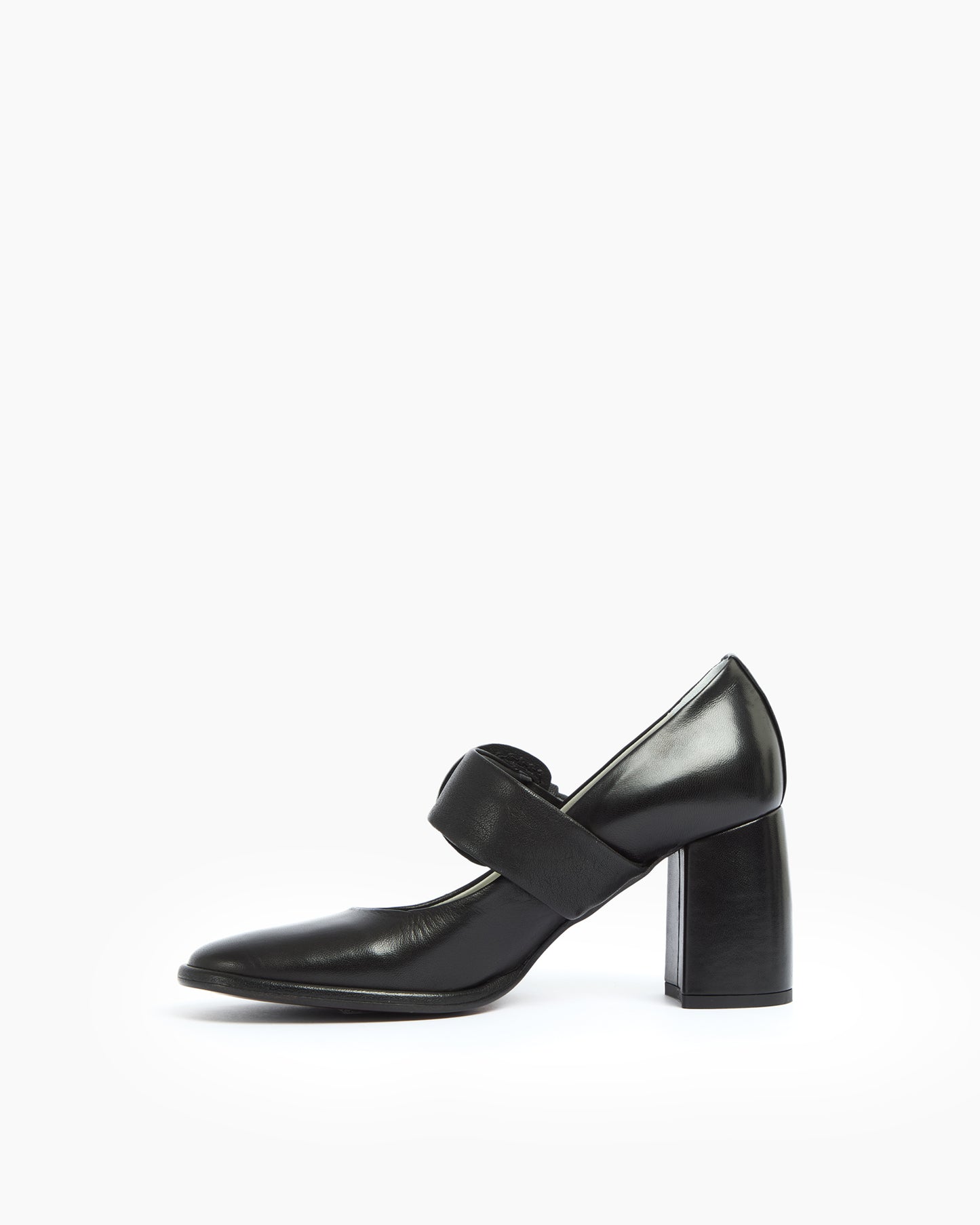 MLO Décolleté con cinturino NERO+NERO
