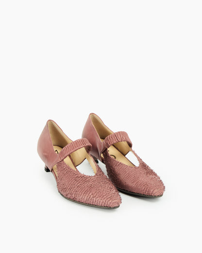 MLO Décolleté con cinturino arricciato