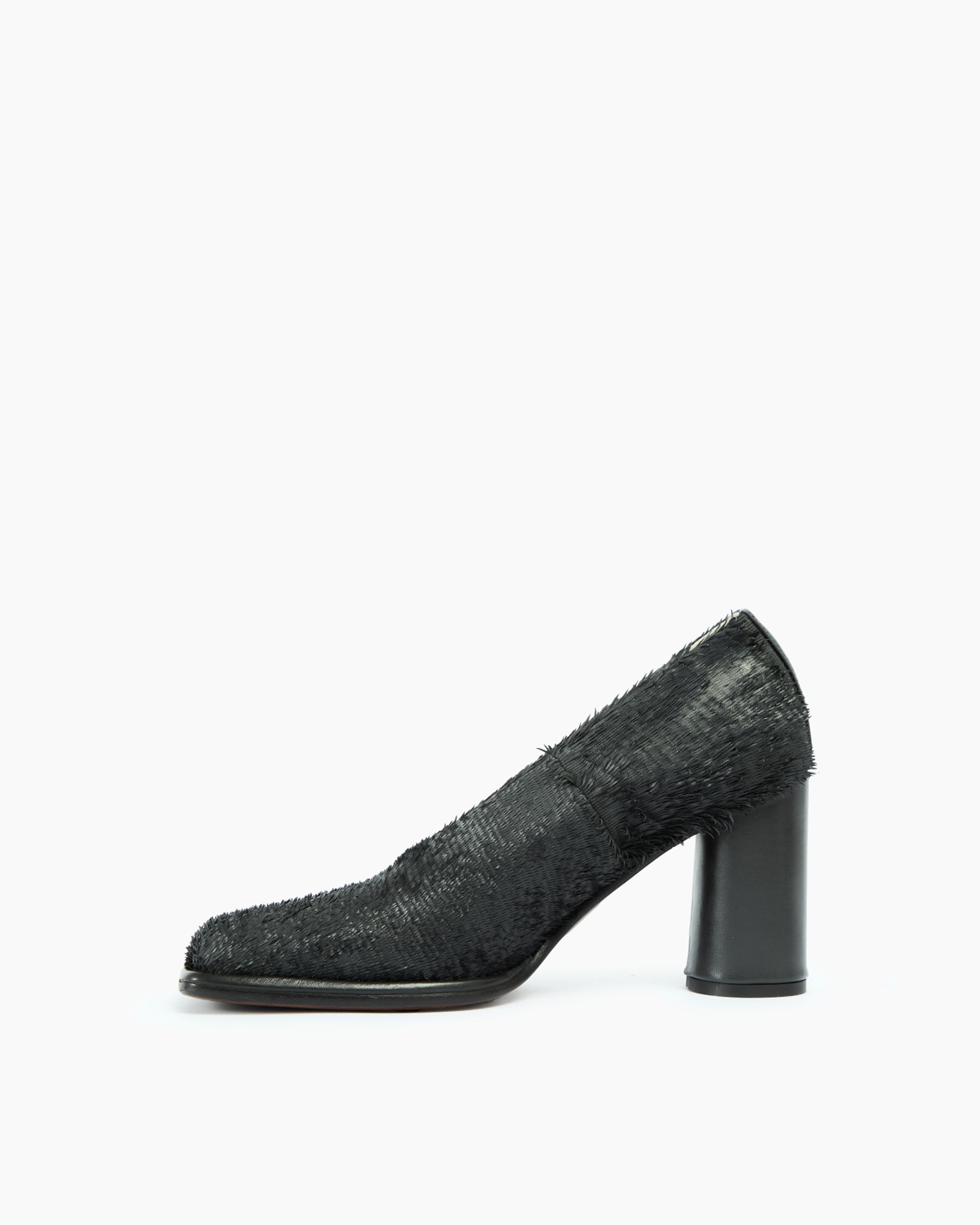 MLO Décolleté con texture materica NERO+NERO