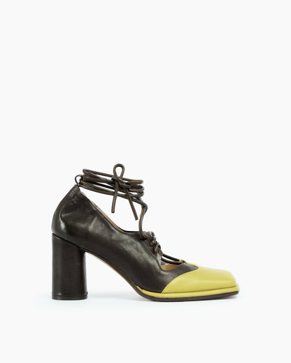 MLO Décolleté GIALLO+MARRONE