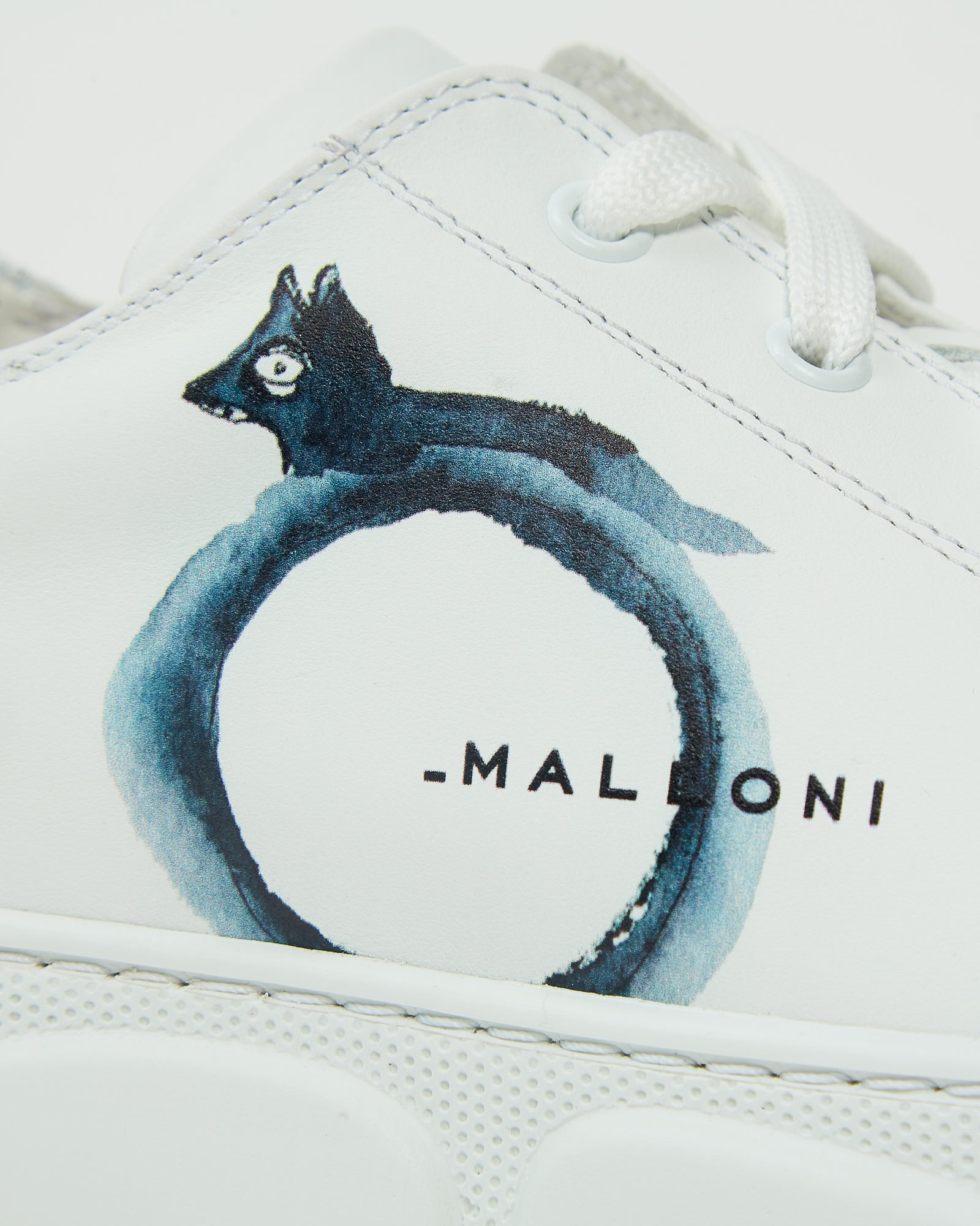 _MALLONI Sneakers con stampa BIANCO