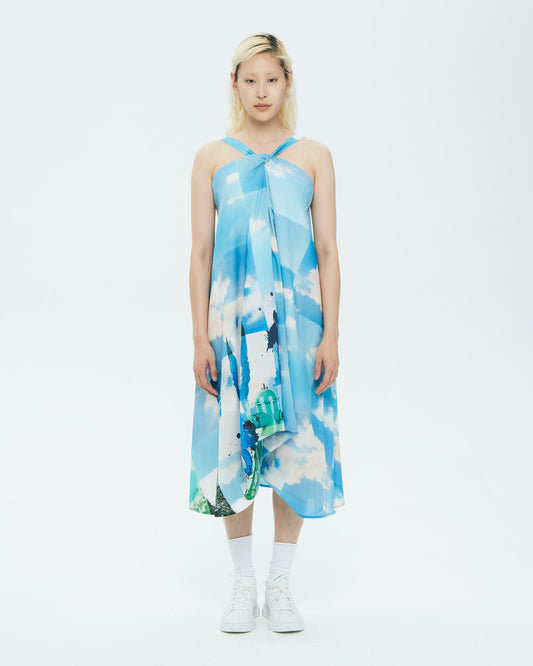 _MALLONI Abito svasato MULTICOLOR